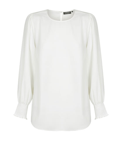 Kildare-FREYA SHIRRED CUFF SOFT TOP-1796WL