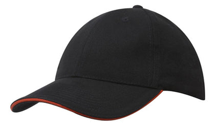 WTR-Brushed Heavy Cotton with Sandwich Trim Cap- 4210