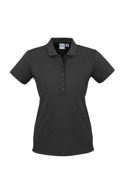 Adelaide Heart Clinic- Womens Shadow Short Sleeve Polo P501LS