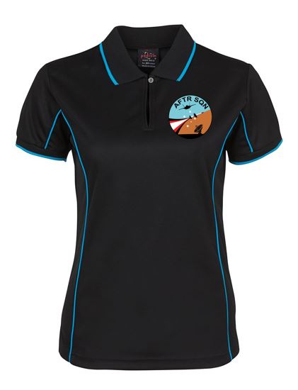WTR-Podium Ladies Piping Polo- 7LPI